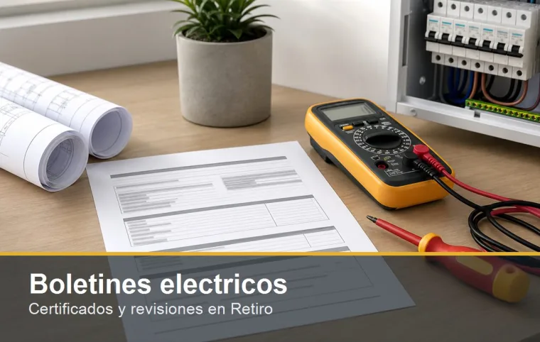 Boletines electricos en Retiro